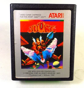 Atari 2600: JOUST Cartridge - RARE "P" Variant Label - TESTED & WORKS - Picture 1 of 3