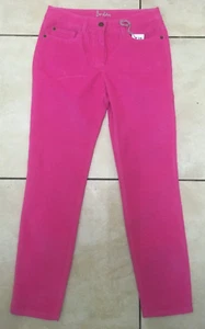 Boden 7/8 Cord Jeans Womens Ankle Length Stretch Corduroy 6 or 8 Uk NEW Pink - Picture 1 of 6