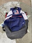 DeMarini Voodoo OG Baseball/Softball Backpack Bag - Red White & Blue USA