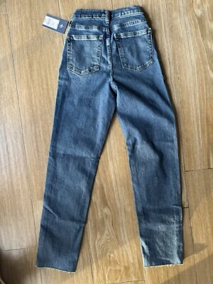 Женские джинсы со средней посадкой 80-е Slim Fit - универсальная синяя нить 00 - Изображение 1 из 3