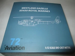 AVIATION 72 1:72 WESTLAND GAZELLE XX450 ROYAL MARINES - Picture 1 of 4