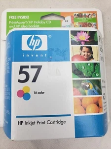 HP 57 Tri-Color Ink Cartridge C6657AN Genuine New Exp:2007 - Picture 1 of 3