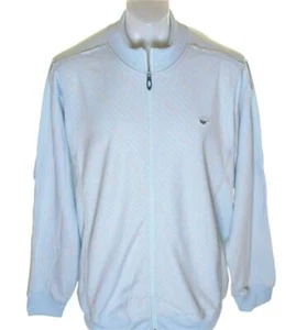 New Men's Oakley Blade Jacket Tracksuit Top Zipped Jumper Sweater 2XL Blue - Picture 1 of 1