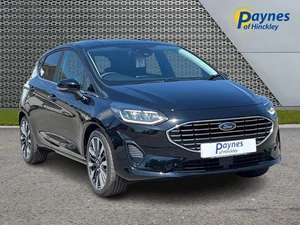2023 Ford Fiesta Titanium X 1.0 125ps mHEV in Agate Black Driver Assist Pack - Picture 1 of 24