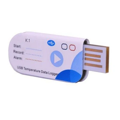 Hochgenauer USB-Temperatur-Datenlogger für Kühlkettentransport - Bild 1 von 4