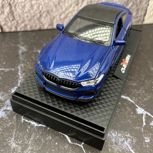 2019/2025 BMW M8 Diecast Car 1:32 Scale - Dark Blue - With Acylic Display Box - Picture 1 of 11