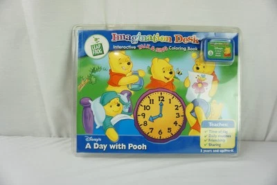 Leap Frog Imagination Desk Interactive Color-and-Learn Book & Cartridge:A Day Mf - Image 1 of 4