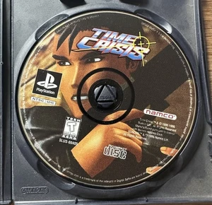 Time Crisis Sony PlayStation 1 Ps1 Juego de Disparos SOLO DISCO - Imagen 1 de 2