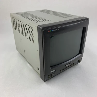 Sony Trinitron PVM-8220 8" Color Analog Display CRT Monitor Dark Screen Tested - Image 1 of 4