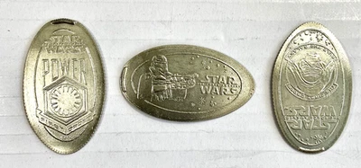 Set of 3 Disneyland 2016 Star Wars Pressed Coins Force Awakens DL0636 - DL0638 - Image 1 of 4