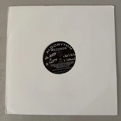 aka Andy & DJ Swifty Back To The Front/Subliminal 12" Single Vinyl VG+/VG+ - Image 1 of 4