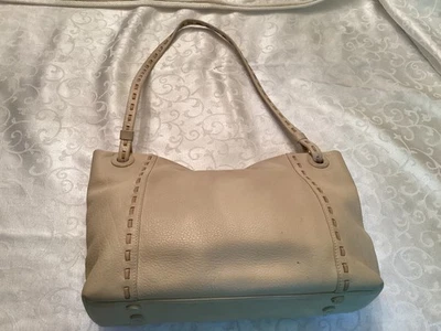 Mon Sac Beige Leather Handbag - Image 1 of 4