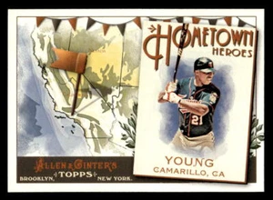 2011 Topps Allen & Ginter Delmon Young #HH44 Minnesota Twins Baseball Card - Picture 1 of 2