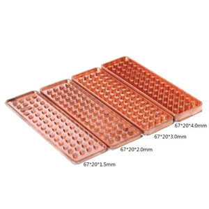 Copper NVME NGFF M.2 Heatsink 2280 SSD Metal Sheet Thermal Cooling Fan Heatsink - Picture 1 of 15
