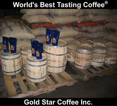 GOLD STAR 10 lbs - 100% Jamaica Blue Mountain Coffee Green Beans - For Home Roasting