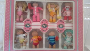 Vintage 1984 Cabbage Patch Kids Brag Bag 8 Puppen Original Etui ohne Riemen gebraucht - Bild 1 von 9