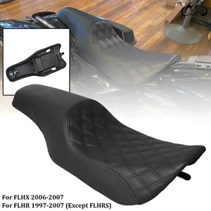 2-UP Profiler Seat For Harley Touring Road King 1997-2007 Street Glide 2006-2007 - Picture 1 of 16