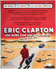 ERIC CLAPTON "One More Car" Original 2002 US Promotional Window Cling Display