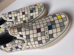 NUEVO EN CAJA Vans Marc Jacobs Edición Limitada Clásico Sin Cordones Lx Crucero Supremo Talla 10 Defecto - Imagen 1 de 17