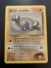 Pokemon Gym Heroes - Brock’s Geodude 66/132 - Near Mint