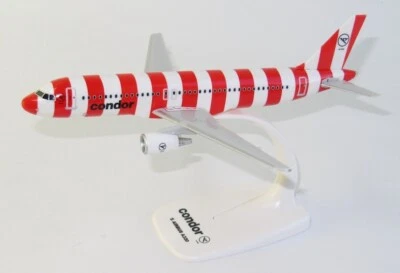 Condor "Passion" Red Airbus A320 Scala 1:200 Modellino Collezione Esposizione - Immagine 1 di 4