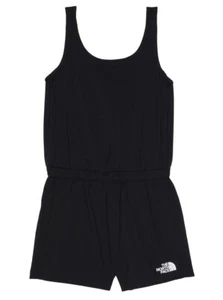 NWT NORTH FACE Girl's Black Amphibious Romper FLASH DRY pockets XXL 18/20 - Picture 1 of 8