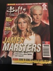 Buffy The Vampire Slayer Magazine 2003 #8 Gellar Marsters + Centerfold Poster - Picture 1 of 2