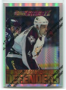 1995-96 Finest Refractor 148 Kevin Hatcher Silver Uncommon