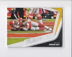 KAREEM HUNT 2018 PANINI SCORE FOOTBALL CELEBRATION INSERT CARD-SHIPS FREE - Picture 1 of 24