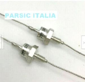 ZX51 ZX 51 SI POWER ZENER DIODE 12.5W 51V METAL CASE ITT DO-4 ( = 4 PEZZI) - Imagen 1 de 4