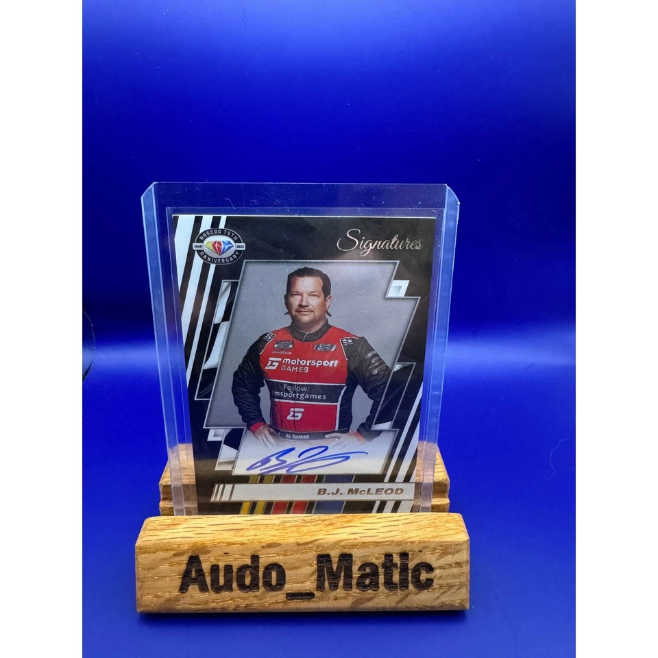 BJ McLeod 75th Autograph - Image 1 of 1
