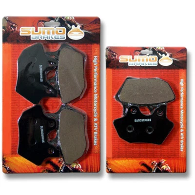 Harley F+R Brake Pads FLHRi FLHRCi Road King /Classic FLHT Electra Glide (00-07) - Image 1 of 3