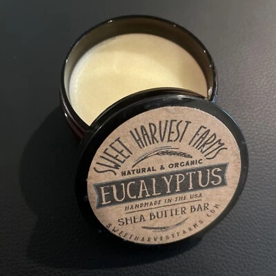 Sweet harvest farm shea butter bar - Eucalyptus - Brand New - Natural & Organic￼ - Image 1 of 3