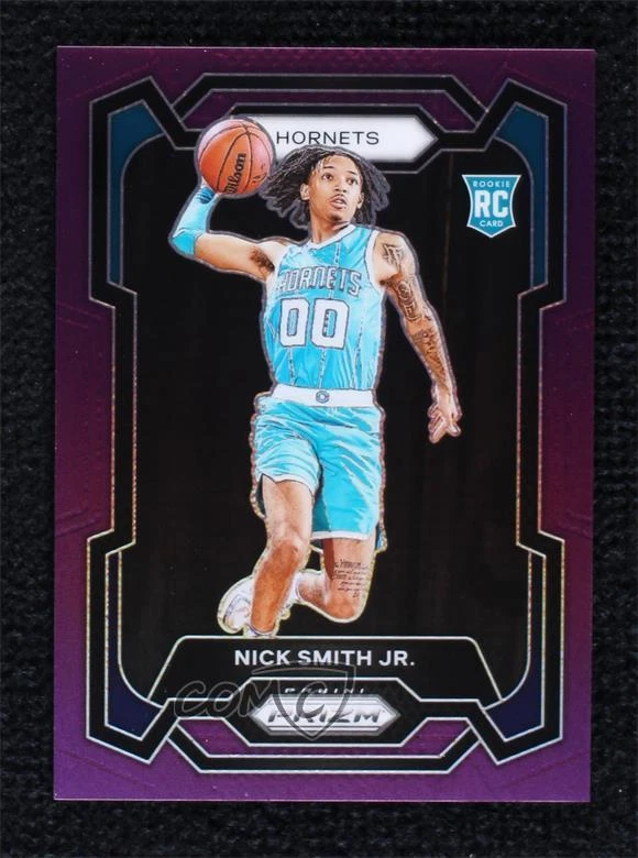 2023-24 Panini Prizm Purple Prizm 56/99 Nick Smith Jr #135 Rookie RC