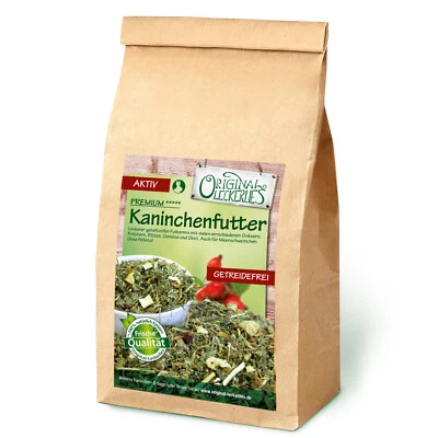 *2,5kg* Premium Kaninchenfutter - AKTIV, Nagerfutter, getreidefrei, ohne Pellets - Bild 1 von 3
