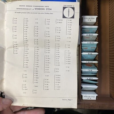 Bulova Winding Stem #16  (Over 50+ Compatible Calibers. See description) - Image 1 of 4