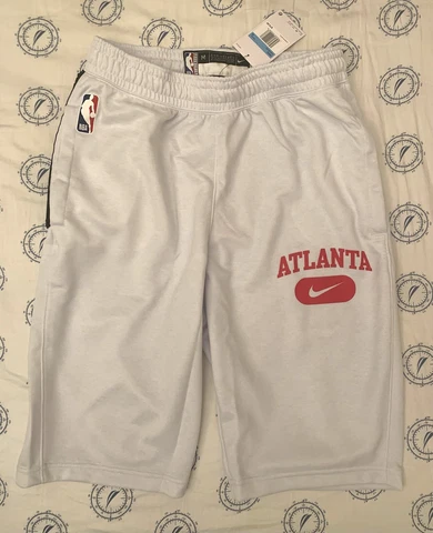 Team Issued Atlanta Hawks Nike NBA Spotlight Warmup Practice Shorts trae city Cover