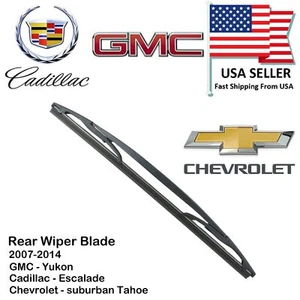 A++ Rear Wiper blade For Escalade Chevrolet Tahoe Suburban 2500 1500 2007 - 2013 - Picture 1 of 8