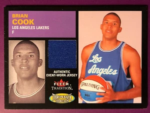 03-04 fleer tradition basketball Brian cook #TT-BC event-worn jersey - Picture 1 of 2