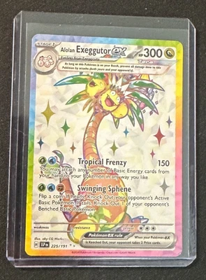 Alolan Exeggutor ex 225/191 Sv08: Surging Sparks Holo - Image 1 of 2