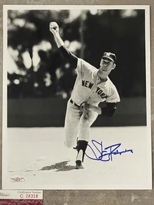 STAN BAHNSEN SIGNED/AUTOGRAPHED 8X10 PHOTO  NEW YORK  YANKEES  JSA - Picture 1 of 3
