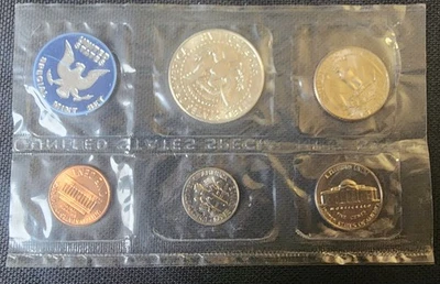 Orig 1965 US Mint SMS Special Mint Set with 40% Silver Kennedy Half PROOF LIKE - Image 1 of 4