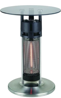 Tepro 2in1 Stand Heizstrahler Heizgerät »Monterey«, 1200 Watt, mit Glastisch - Bild 1 von 3