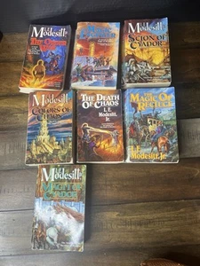 L. E. MODESITT The Saga of Recluce Lot Of 7 Books fantasy tor lotr MMPB wheel - Picture 1 of 6