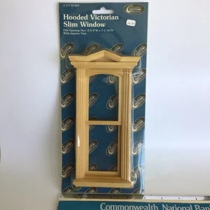 Miniature hooded Victorian Slim Working Window #5030 1:12 scale Handley Classics - Picture 1 of 6