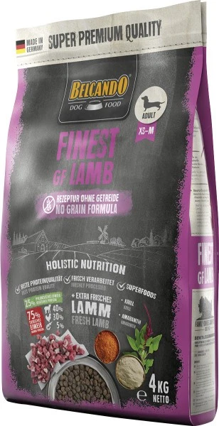 Belcando Finest GF Lamb 4 kg  Hundefutter - Bild 1 von 1