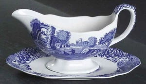 Barco con salsa italiana Spode azul y placa base 675408 - Imagen 1 de 1