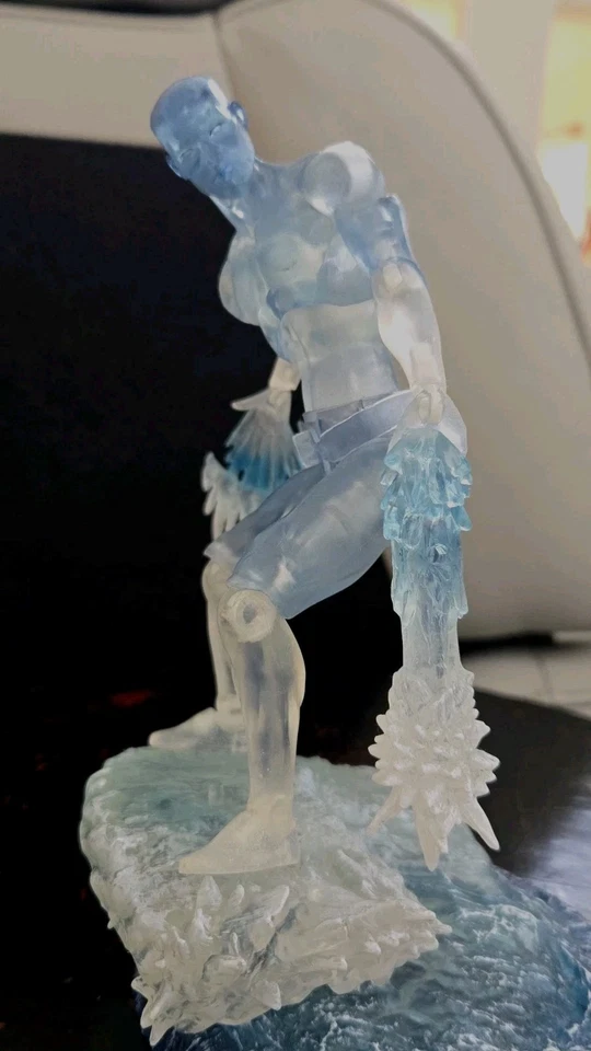 Figura 7" Diamond Select Toys, Marvel Select Iceman 100% Completa, Exhibida  Foto 1 de 3
