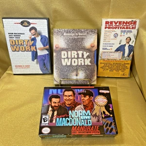 Dirty Work 4K Vinegar Syndrome + VHS Screener + DVD + SNES Norm MacDonald Gift - Picture 1 of 24