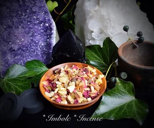 HANDGEMISCHTER Imbolc RÄUCHERSTÄBCHEN Wicca heidnische Hexerei - Bild 1 von 2